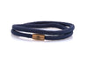 neptn women bracelet JUNO Anchor Rosegold double 4 ocean rope