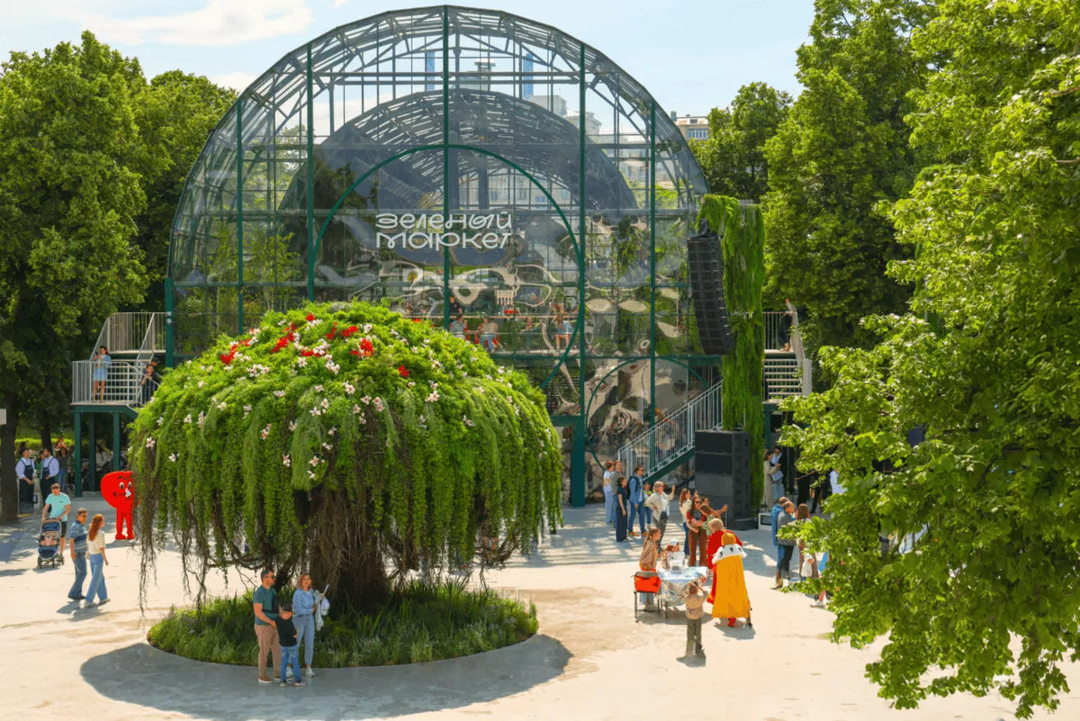 Новая точка - Болотная Площадь - Лето в Москве