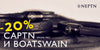 Скидка -20% на BOATSWAIN и CAPTN