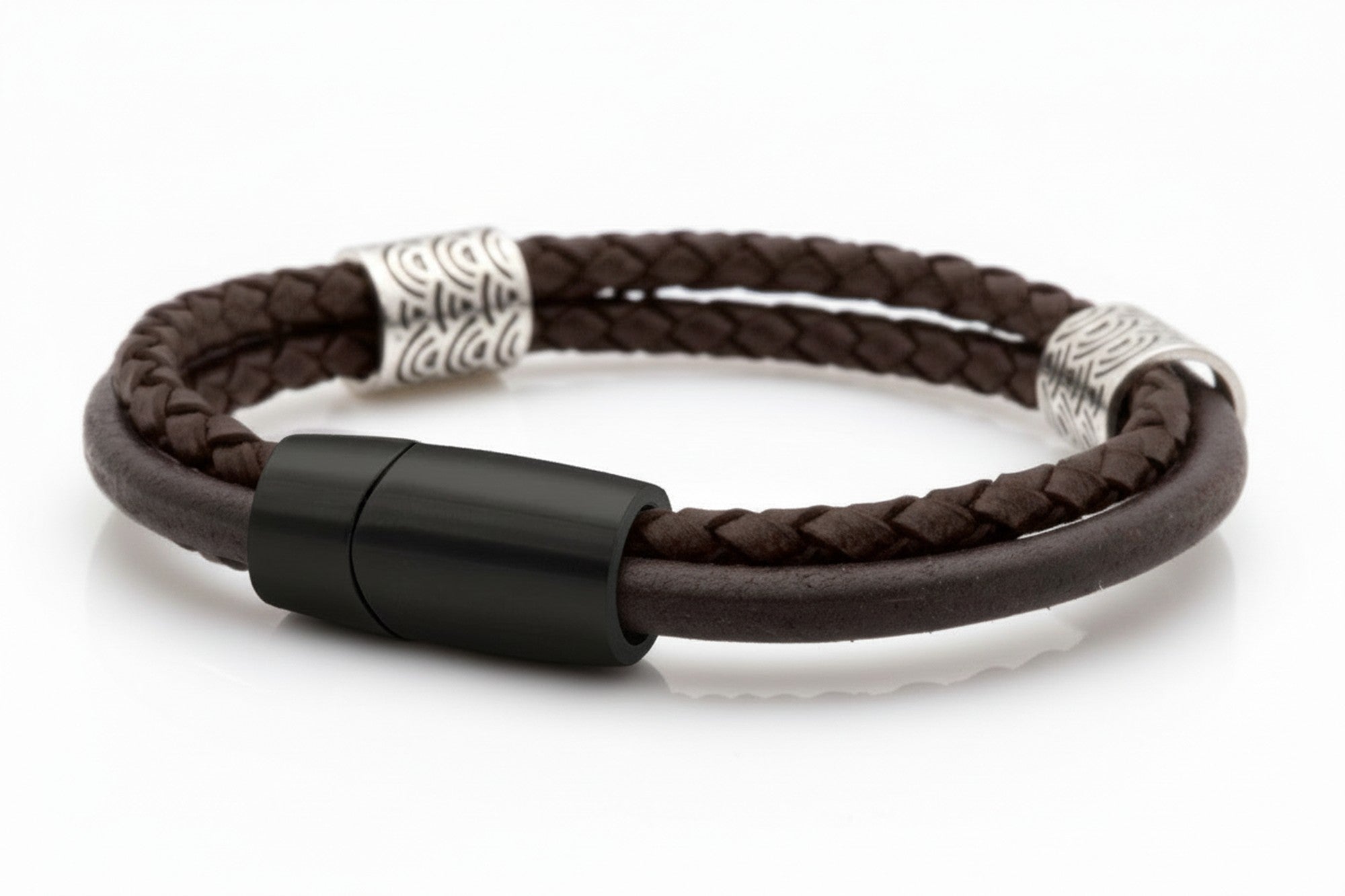 Браслет ADMIRAL Limited Edition ЧЁРНЫЙ 8мм W