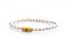 neptn women bracelet JUNO Anchor Gold Single 4 white leather