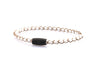 neptn women bracelet JUNO Anchor Lava Single 4  white leather