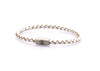 neptn women bracelet JUNO Anchor Steel Single 4 white leather