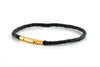 bracelet-woman-Venus-3-Neptn-Gold-leather-black