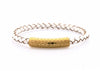 neptn women bracelet MINERVA F.O.L. Gold single 6 white leather